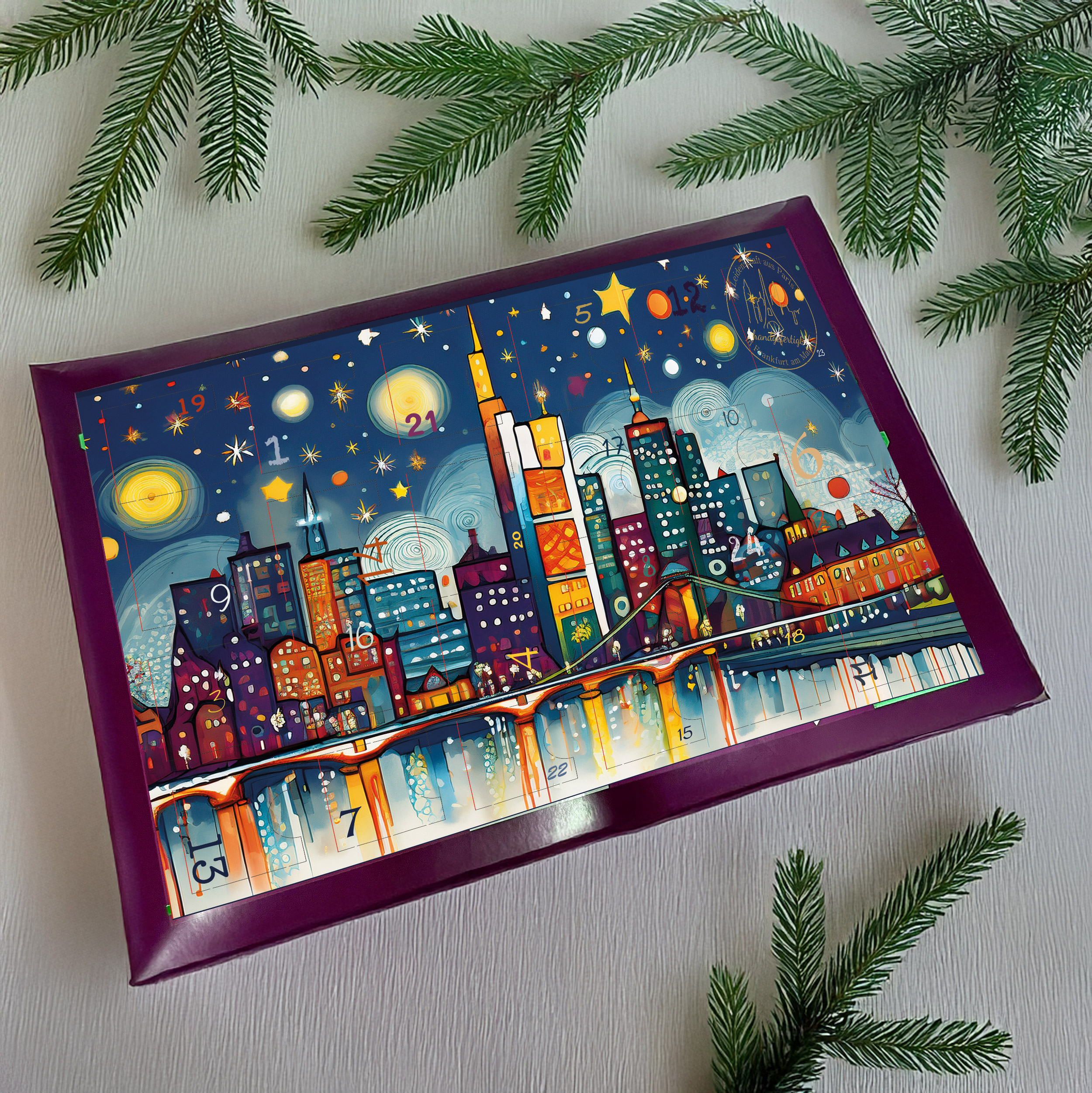 Pralinen-Adventskalender Edition 2025 - vegan