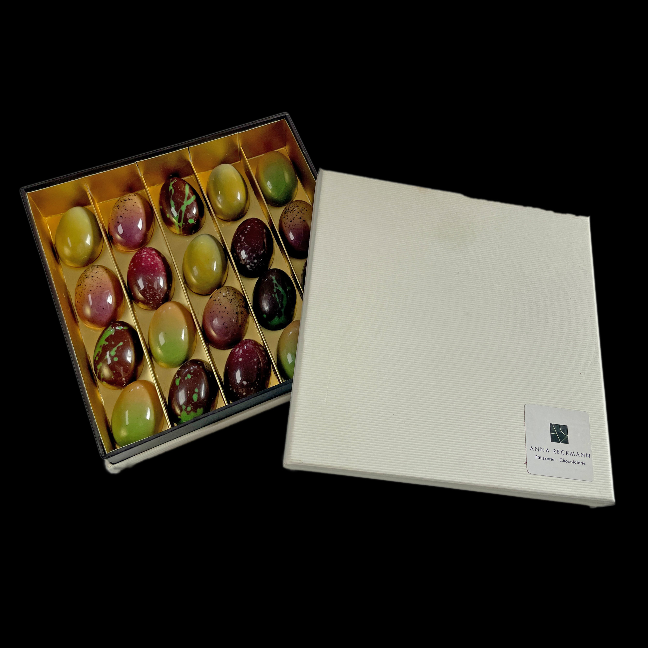 Ostereier-Pralinenbox